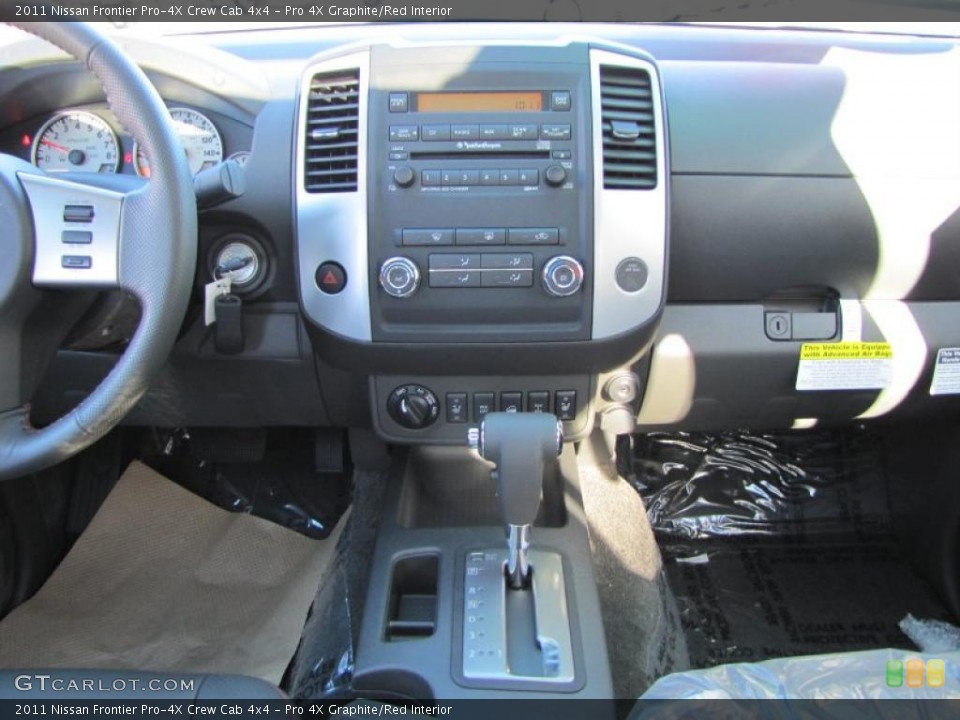 Pro 4X Graphite/Red Interior Photo for the 2011 Nissan Frontier Pro-4X Crew Cab 4x4 #38552861