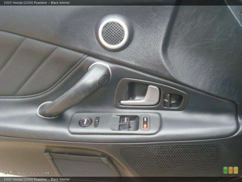 Black Interior Controls for the 2003 Honda S2000 Roadster #38552889