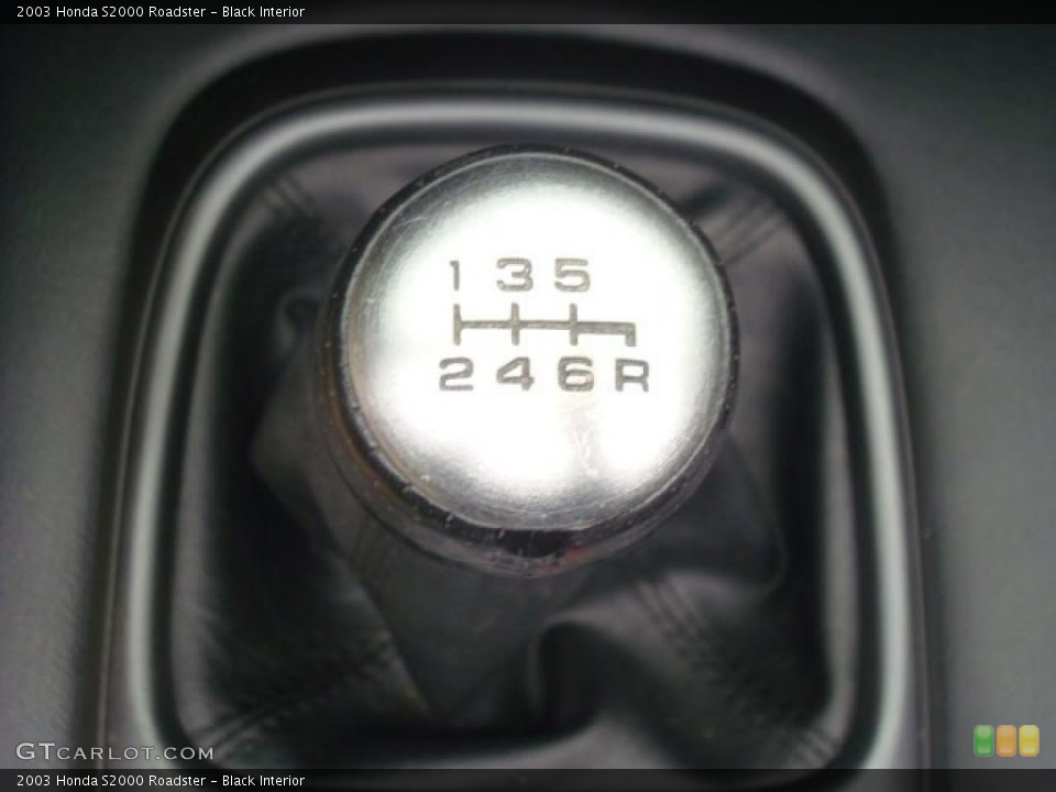 Black Interior Transmission for the 2003 Honda S2000 Roadster #38552981