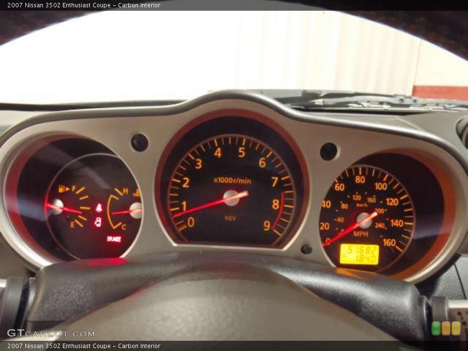 Carbon Interior Gauges for the 2007 Nissan 350Z Enthusiast Coupe #38553377