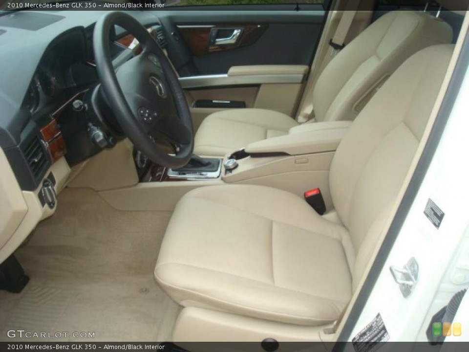 Almond/Black Interior Prime Interior for the 2010 Mercedes-Benz GLK 350 #38553629