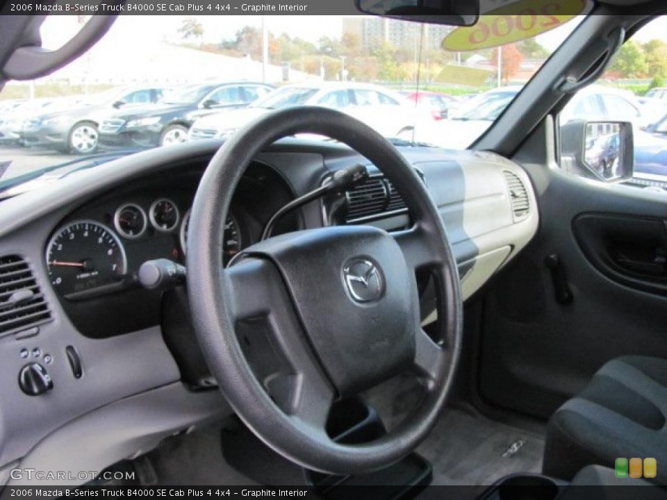 Graphite Interior Photo for the 2006 Mazda B-Series Truck B4000 SE Cab Plus 4 4x4 #38555877