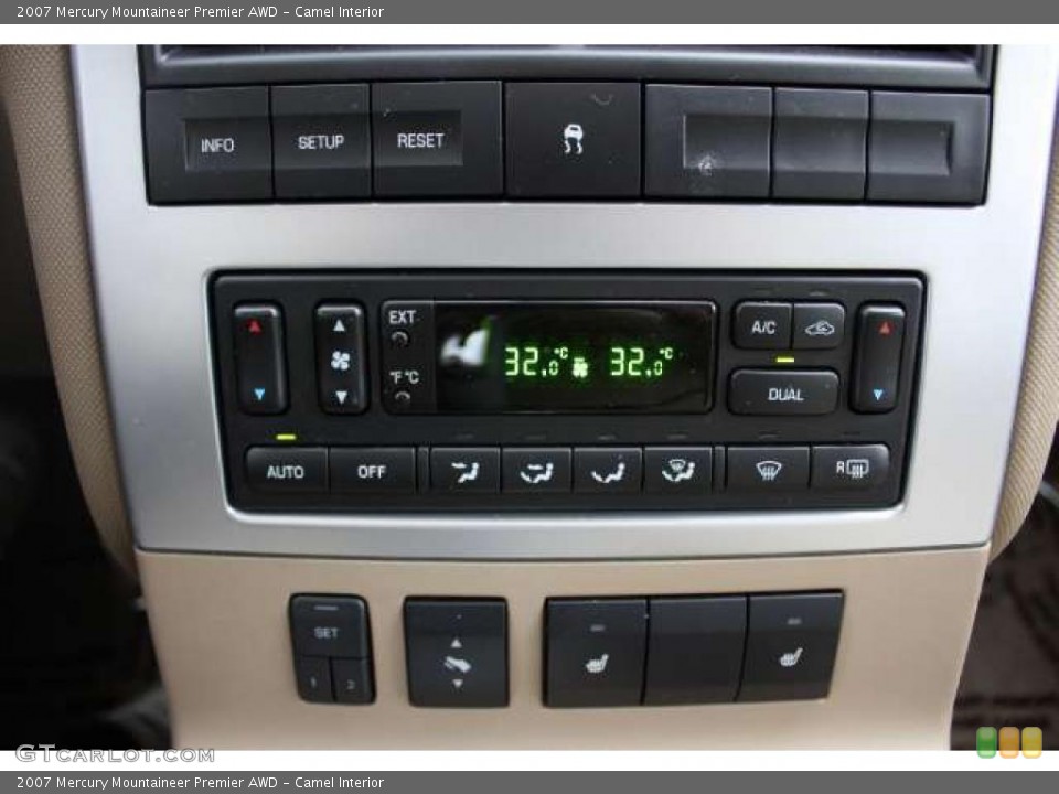 Camel Interior Controls for the 2007 Mercury Mountaineer Premier AWD #38556981