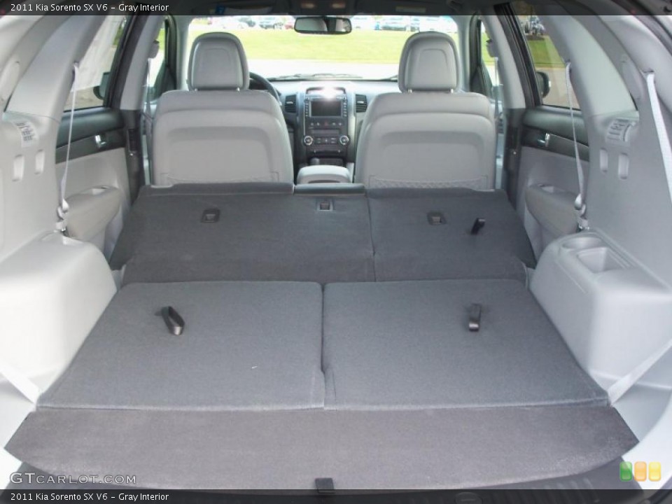 Gray Interior Trunk for the 2011 Kia Sorento SX V6 #38557661