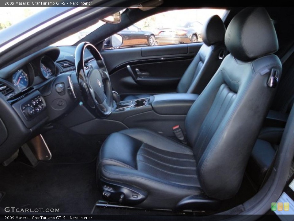 Nero Interior Photo for the 2009 Maserati GranTurismo GT-S #38557813