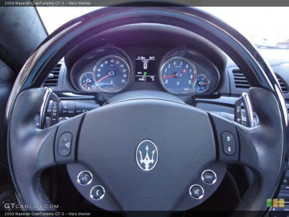 Nero Interior Steering Wheel for the 2009 Maserati GranTurismo GT-S #38557909
