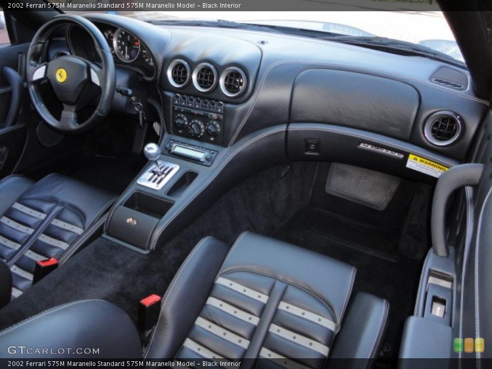 Black Interior Dashboard for the 2002 Ferrari 575M Maranello  #38558610