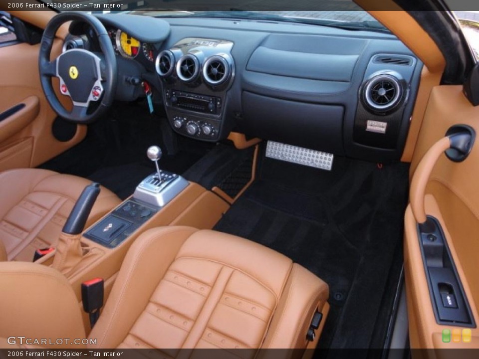 Tan Interior Photo for the 2006 Ferrari F430 Spider #38559013