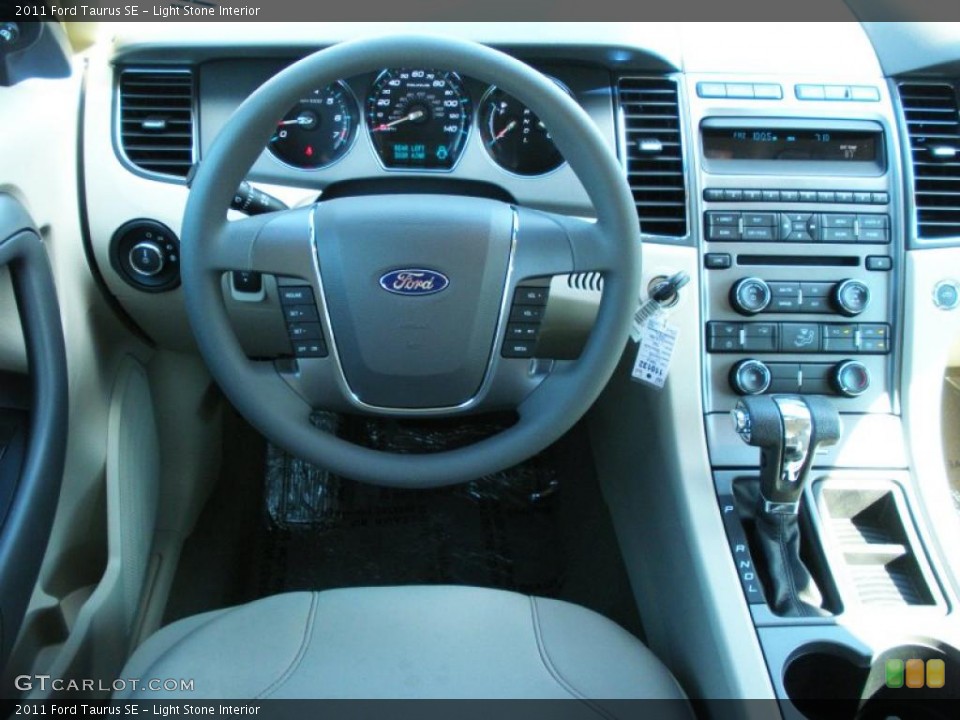 Light Stone Interior Dashboard for the 2011 Ford Taurus SE #38559177