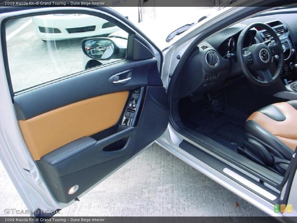 Dune Beige Interior Photo for the 2009 Mazda RX-8 Grand Touring #38559937