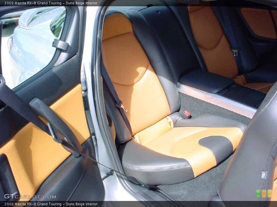 Dune Beige Interior Photo for the 2009 Mazda RX-8 Grand Touring #38560045