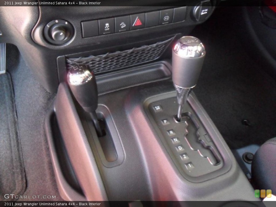 Black Interior Transmission for the 2011 Jeep Wrangler Unlimited Sahara 4x4 #38561365
