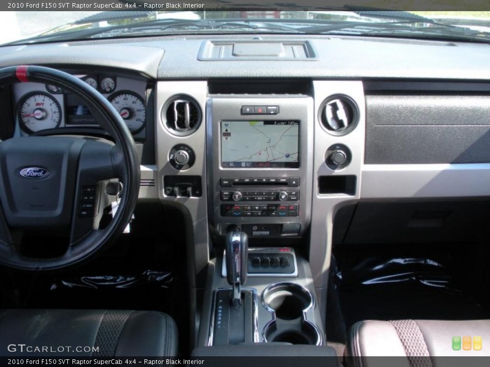 Raptor Black Interior Dashboard for the 2010 Ford F150 SVT Raptor SuperCab 4x4 #38561649