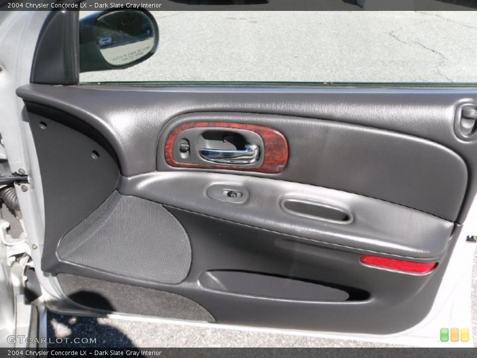 Dark Slate Gray Interior Door Panel for the 2004 Chrysler Concorde LX #38564053