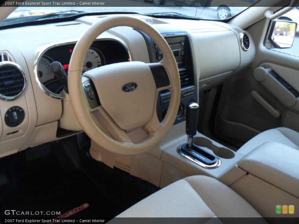 Camel Interior Prime Interior for the 2007 Ford Explorer Sport Trac Limited #38564601