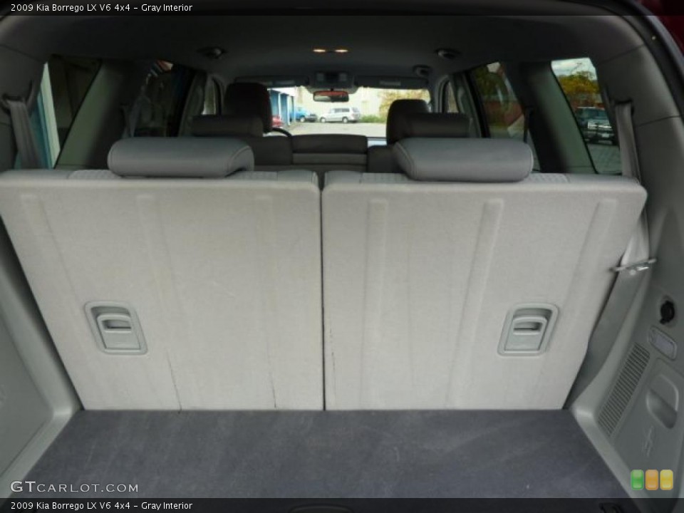 Gray Interior Trunk for the 2009 Kia Borrego LX V6 4x4 #38566557