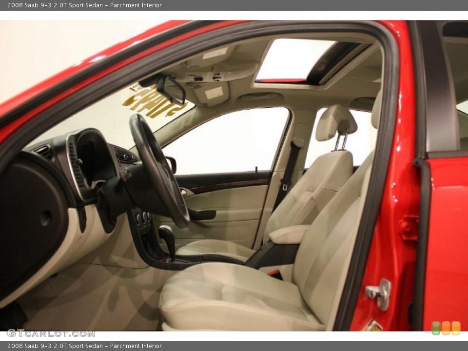 Parchment Interior Photo for the 2008 Saab 9-3 2.0T Sport Sedan #38567605