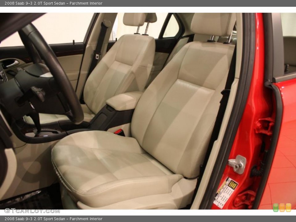 Parchment Interior Photo for the 2008 Saab 9-3 2.0T Sport Sedan #38567621