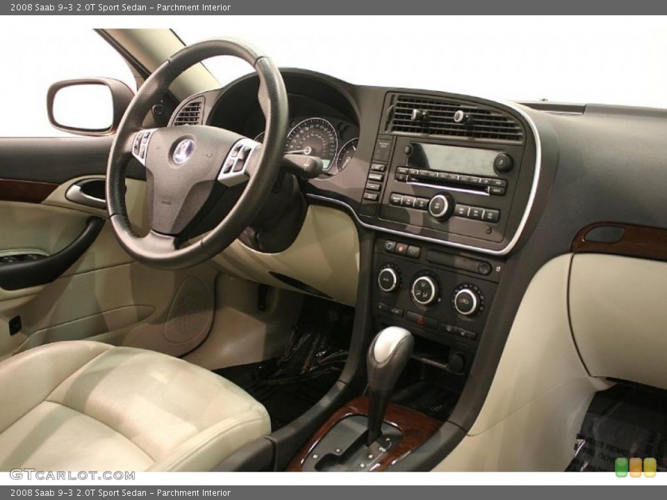 Parchment Interior Dashboard for the 2008 Saab 9-3 2.0T Sport Sedan #38567769