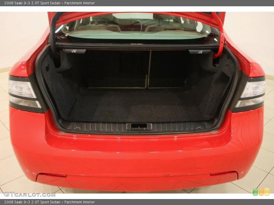 Parchment Interior Trunk for the 2008 Saab 9-3 2.0T Sport Sedan #38567849