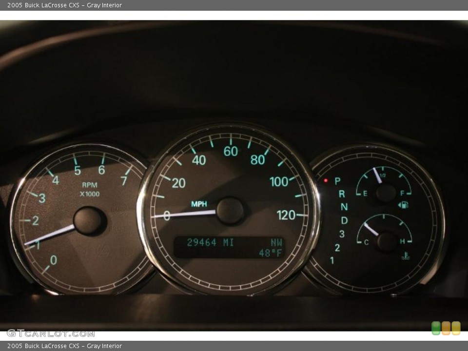 Gray Interior Gauges for the 2005 Buick LaCrosse CXS #38568603