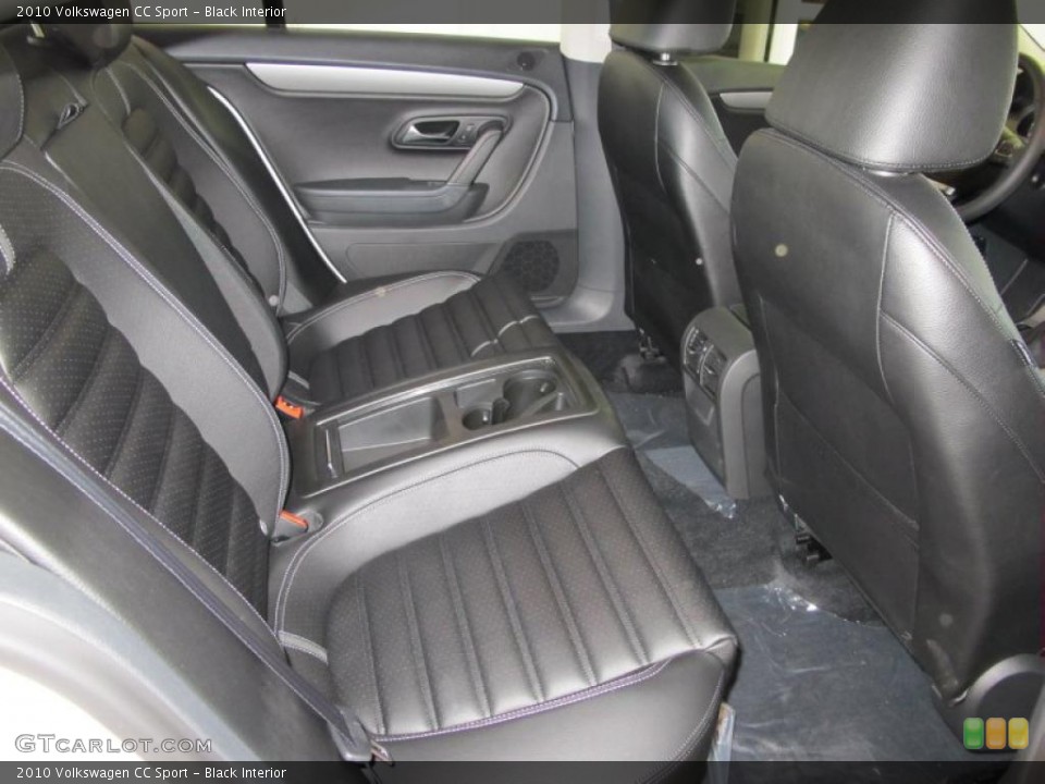 Black Interior Photo for the 2010 Volkswagen CC Sport #38570196