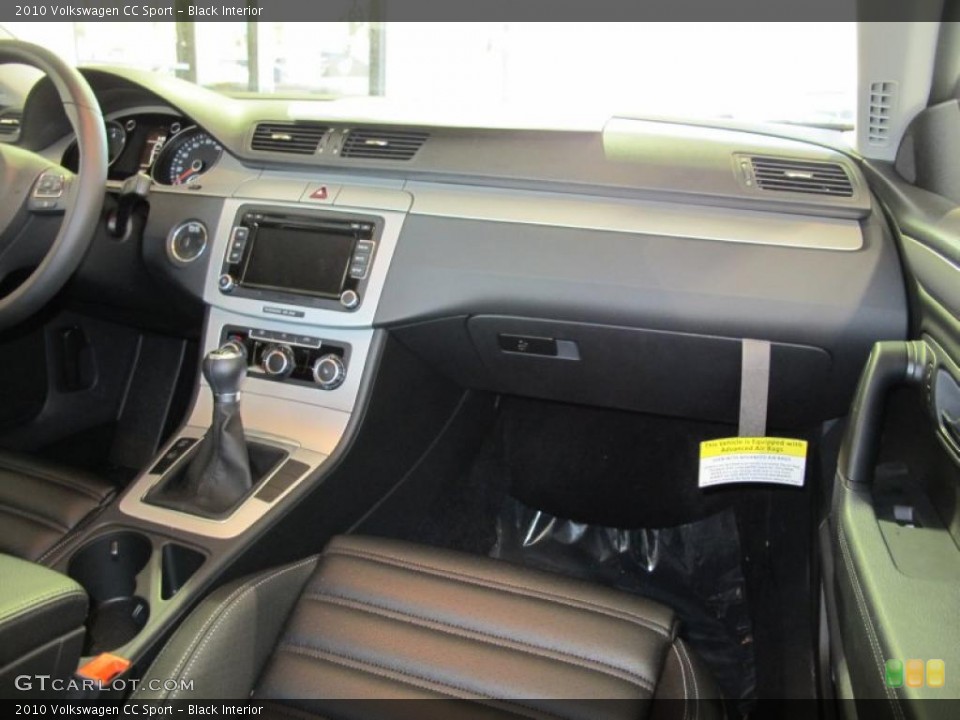 Black Interior Photo for the 2010 Volkswagen CC Sport #38570220