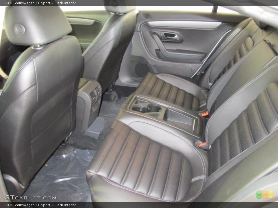 Black Interior Photo for the 2010 Volkswagen CC Sport #38570252