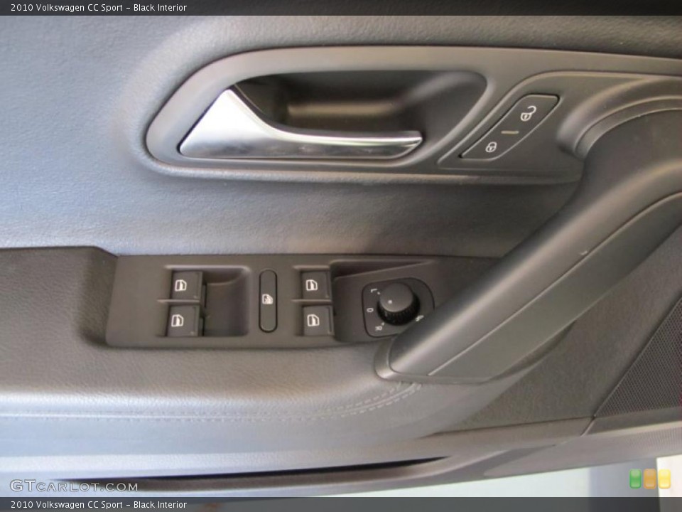 Black Interior Door Panel for the 2010 Volkswagen CC Sport #38570284