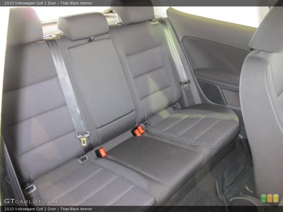 Titan Black Interior Photo for the 2010 Volkswagen Golf 2 Door #38570496