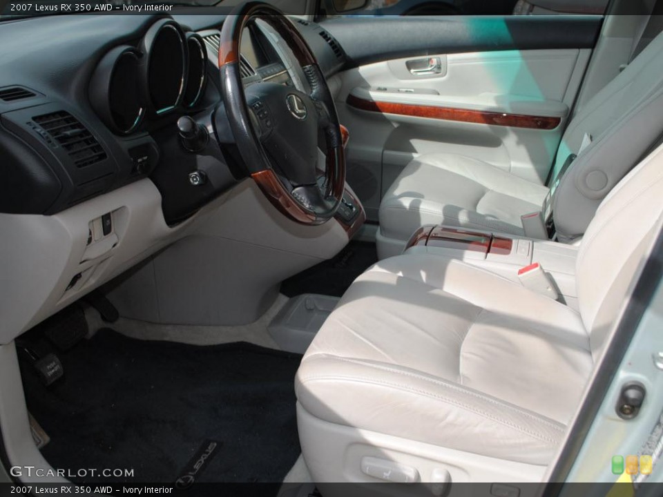 Ivory Interior Photo for the 2007 Lexus RX 350 AWD #38571176