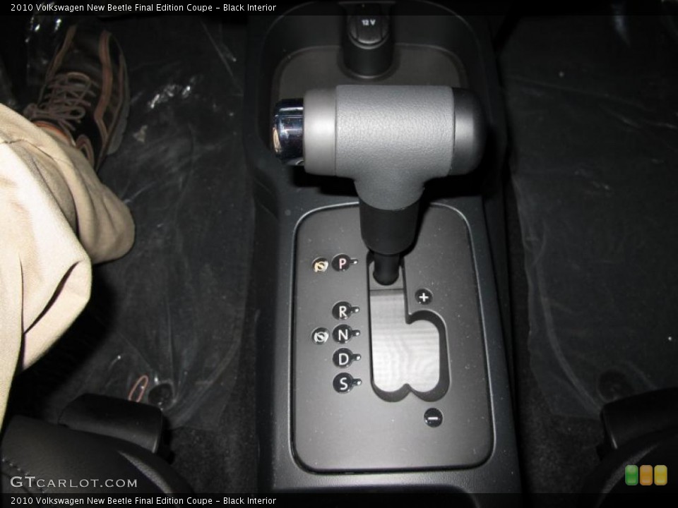 Black Interior Transmission for the 2010 Volkswagen New Beetle Final Edition Coupe #38571244