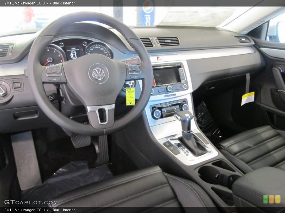 Black Interior Prime Interior for the 2011 Volkswagen CC Lux #38571432