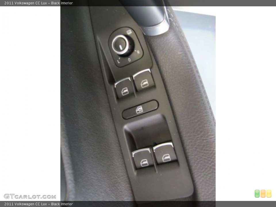 Black Interior Door Panel for the 2011 Volkswagen CC Lux #38571448