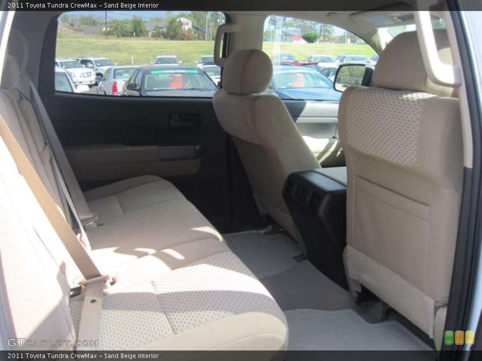 Sand Beige Interior Photo for the 2011 Toyota Tundra CrewMax #38571993