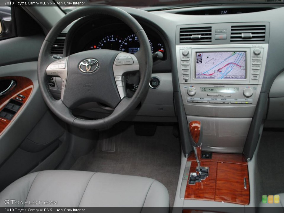Ash Gray Interior Dashboard for the 2010 Toyota Camry XLE V6 #38572756