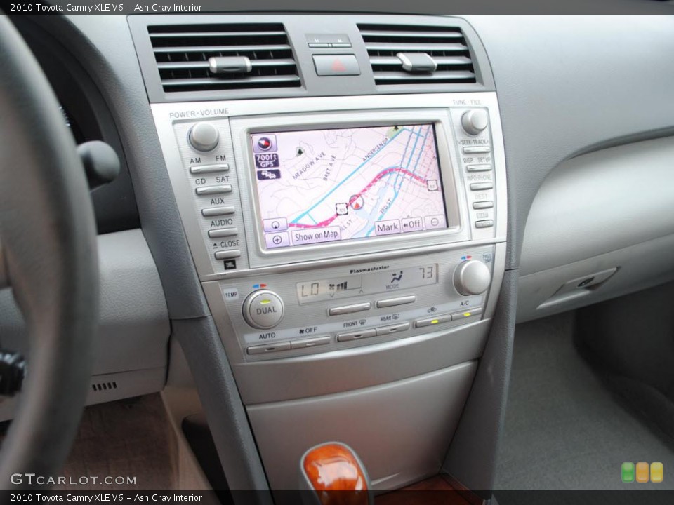 Ash Gray Interior Navigation for the 2010 Toyota Camry XLE V6 #38572816