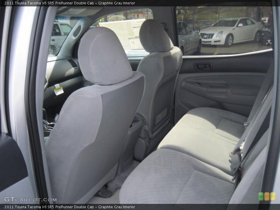 Graphite Gray Interior Photo for the 2011 Toyota Tacoma V6 SR5 PreRunner Double Cab #38572880