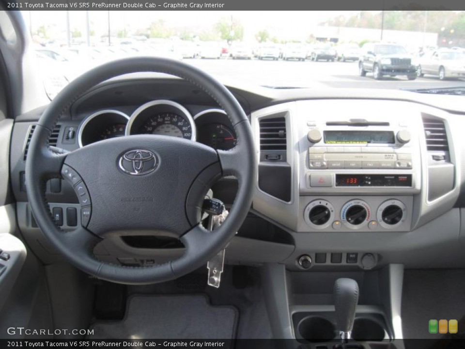 Graphite Gray Interior Dashboard for the 2011 Toyota Tacoma V6 SR5 PreRunner Double Cab #38572896