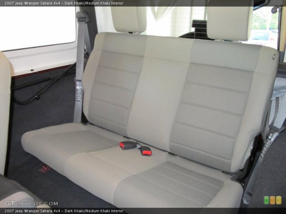 Dark Khaki/Medium Khaki Interior Photo for the 2007 Jeep Wrangler Sahara 4x4 #38573748