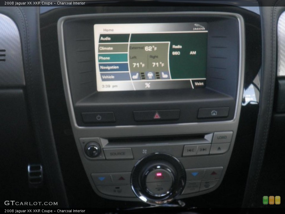 Charcoal Interior Navigation for the 2008 Jaguar XK XKR Coupe #38574272