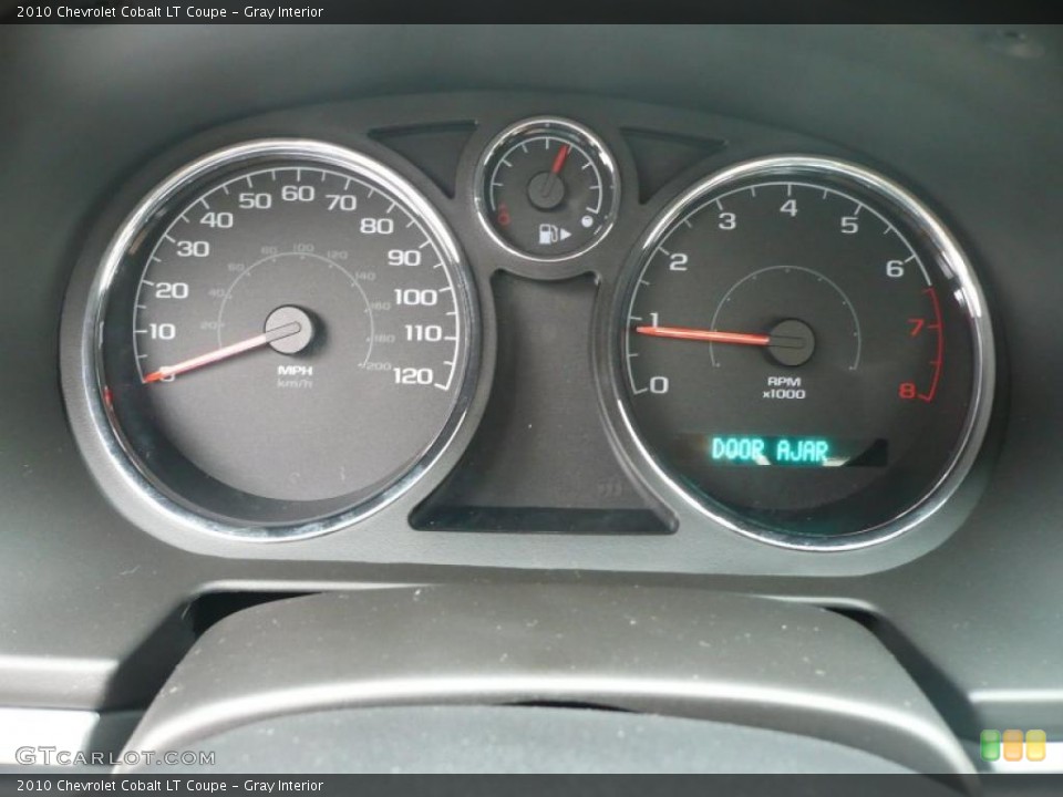 Gray Interior Gauges for the 2010 Chevrolet Cobalt LT Coupe #38575688