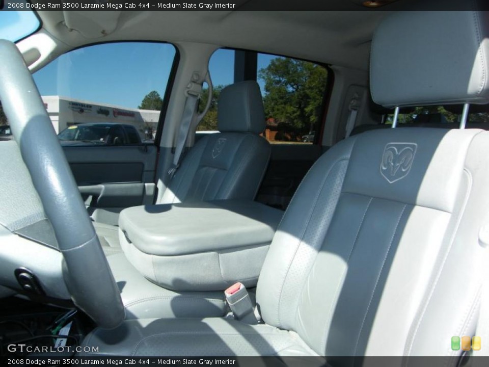 Medium Slate Gray Interior Photo for the 2008 Dodge Ram 3500 Laramie Mega Cab 4x4 #38575948