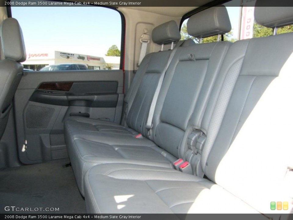Medium Slate Gray Interior Photo for the 2008 Dodge Ram 3500 Laramie Mega Cab 4x4 #38576068
