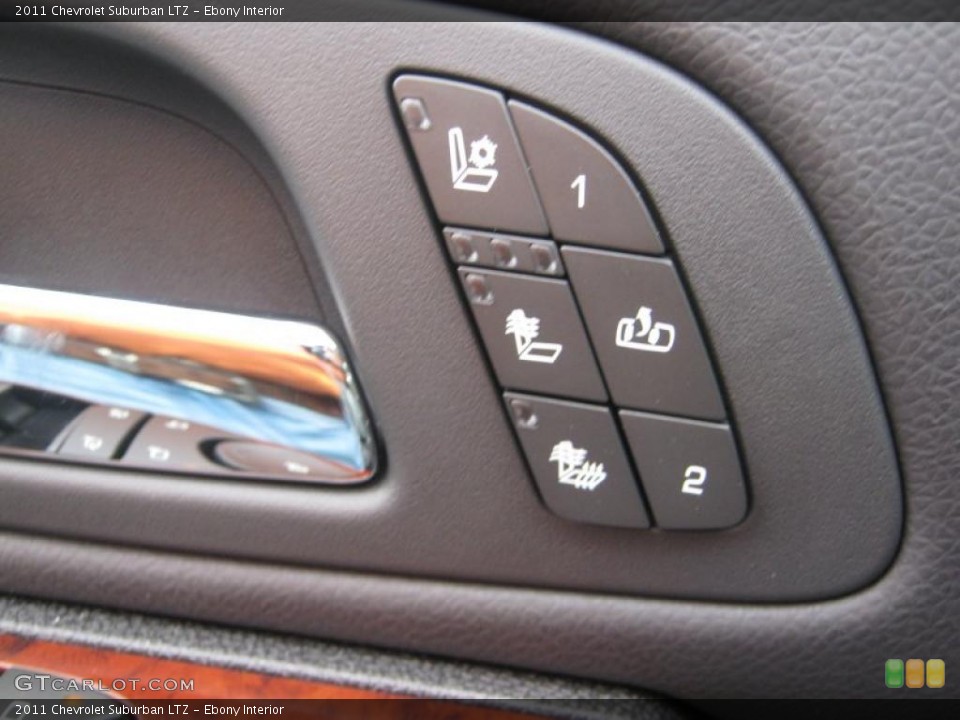 Ebony Interior Controls for the 2011 Chevrolet Suburban LTZ #38576368