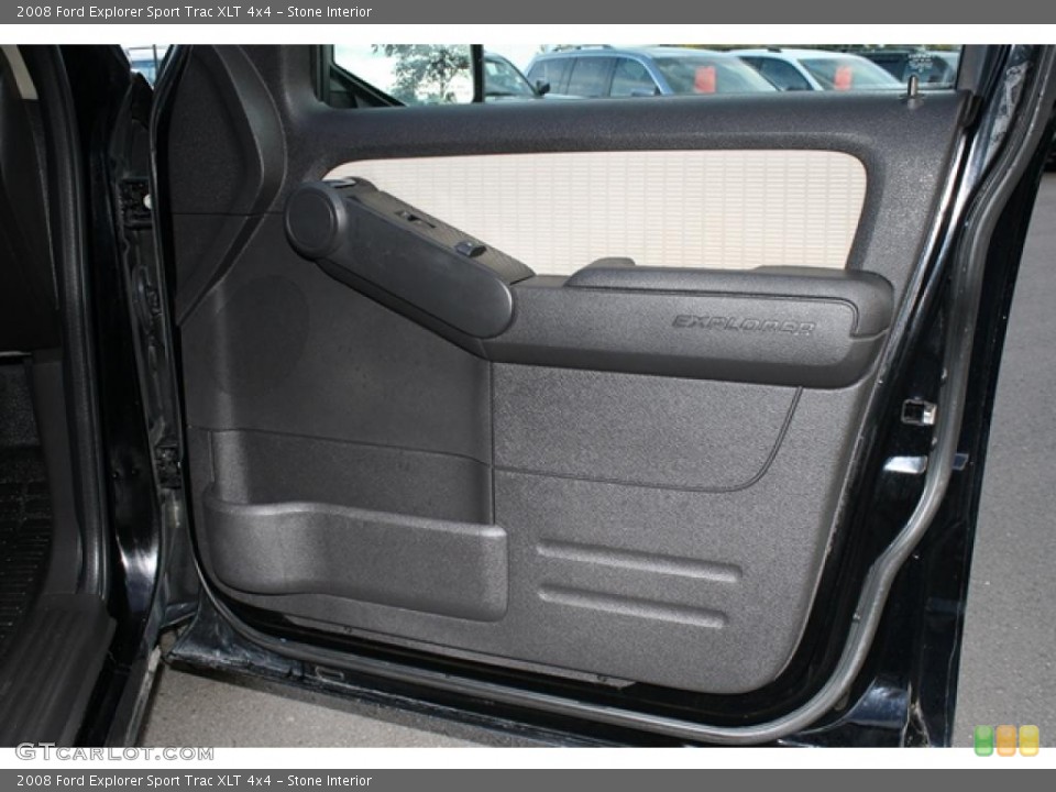 Stone Interior Door Panel for the 2008 Ford Explorer Sport Trac XLT 4x4 #38576776