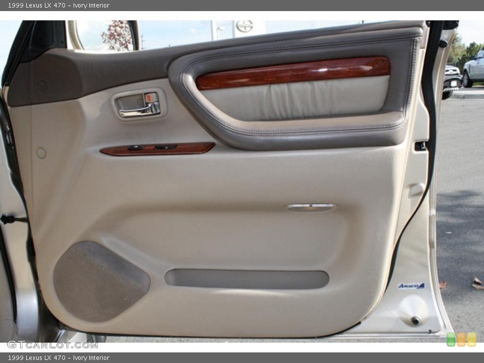 Ivory Interior Door Panel for the 1999 Lexus LX 470 #38577860