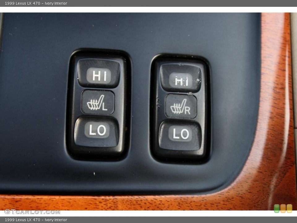 Ivory Interior Controls for the 1999 Lexus LX 470 #38577980