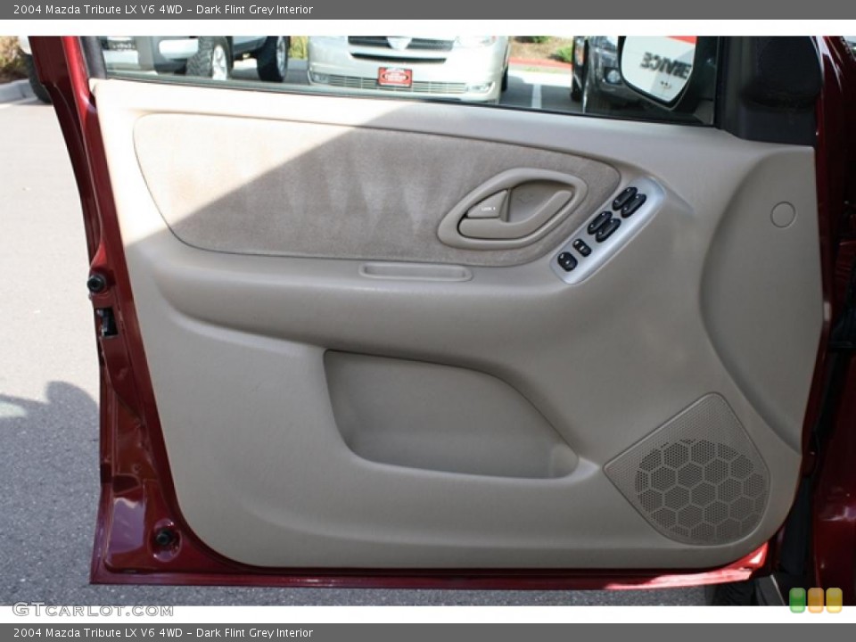 Dark Flint Grey Interior Door Panel for the 2004 Mazda Tribute LX V6 4WD #38578536