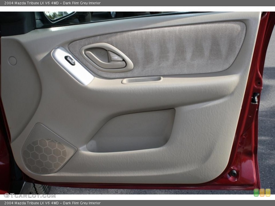 Dark Flint Grey Interior Door Panel for the 2004 Mazda Tribute LX V6 4WD #38578552